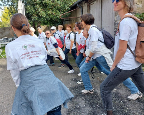 « Partager, rire, donner envie » la promenade a été un succès.
