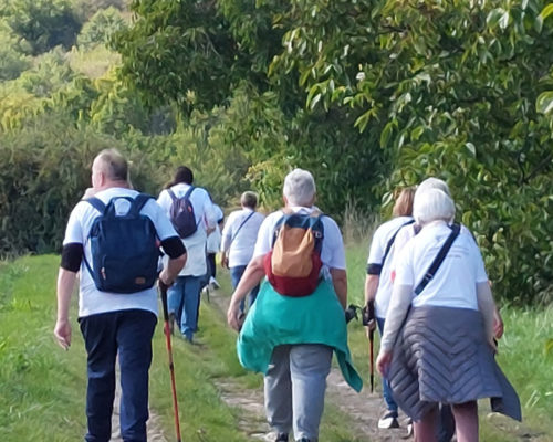 « Partager, rire, donner envie » la promenade a été un succès.